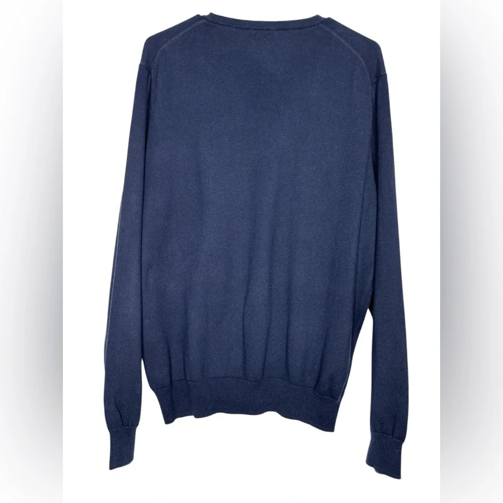 J.Crew Men’s / Unisex V-Neck Sweater – Size Large – Deep Navy Pullover